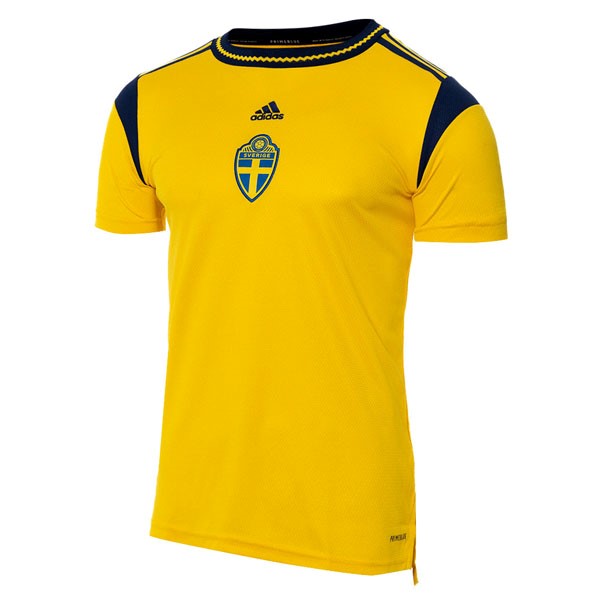 Camiseta Suecia 1ª Euro Mujer 2022